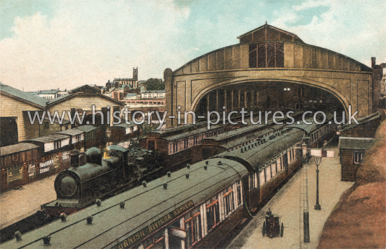 Great Western Railway Station, Penzance. c.1907